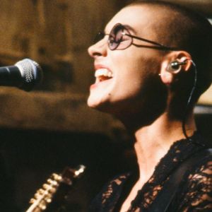 Sinead O'Connor performing on SNL