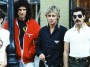 Queen, the rock band Freddie Mercury, Brian May, Roger Taylor and John Deacon seen here in New Orleans, USA