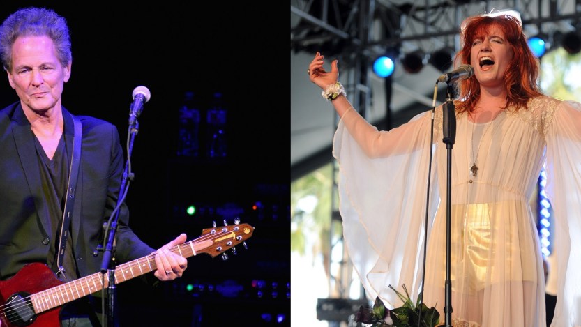 Watch Lindsey Buckingham’s Reaction to Florence + the Machine’s 2010 Performance of the Fleetwood Mac Classic “The Chain”