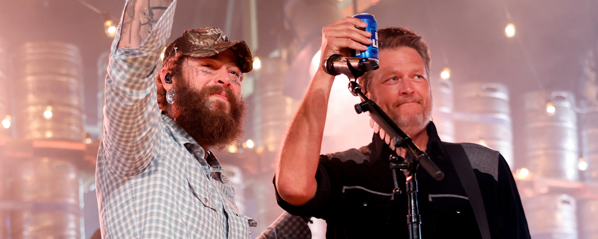 Blake Shelton Is Not Attending the CMA Awards—but He Just Helped Post Malone Notch His First CMA Win