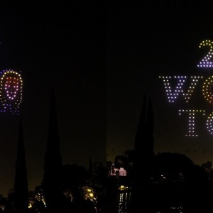 Guns N’ Roses Celebrated the Announcement of Their 2026 World Tour with a Dynamic Drone Display over L.A.: Watch a Highlights Clip