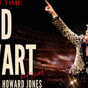 Hot (Tour) Legs: Rod Stewart Announces New 2026 US Concerts Featuring Opening Acts Howard Jones and Richard Marx