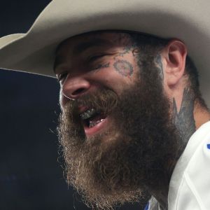Post Malone Lights up Dallas Cowboys Halftime Show