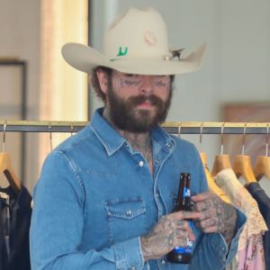 One Time Post Malone Dressed up as Himself for Halloween—and No One Recognized Him