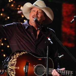NASHVILLE, TN - NOVEMBER 07: Alan Jackson performs during the CMA 2014 Country Christmas on November 7, 2014 in Nashville, Tennessee. (Photo by Terry Wyatt/FilmMagi