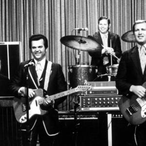 John Hughey with Conway Twitty's band