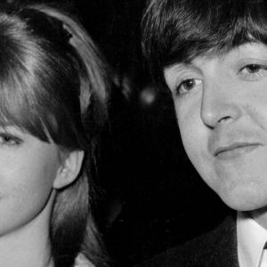 Paul McCartney with girlfriend Jane Asher