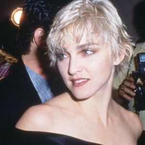 Madonna outside