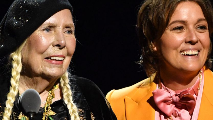 Joni Mitchell and Brandi Carlile