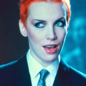 Annie Lennox of Eurythmics in "Sweet Dreams (Are Made of This)" music video