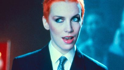 Annie Lennox of Eurythmics in "Sweet Dreams (Are Made of This)" music video