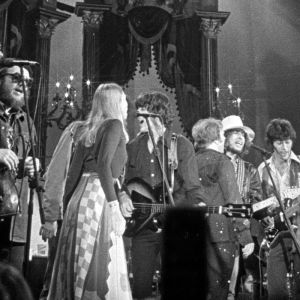 Still from The Band's 'The Last Waltz' in 1976