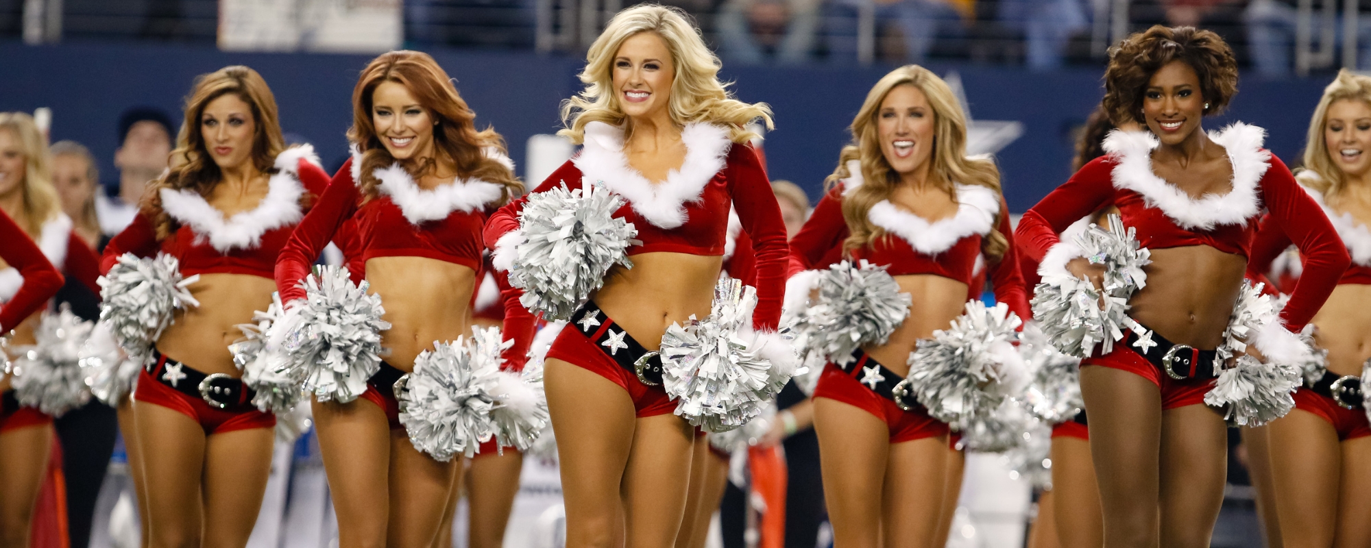 Netflix Stars Singing the National Anthem at Cowboys-Commanders Christmas NFC East Showdown