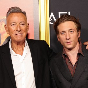 Bruce Springsteen and Jeremy Allen White
