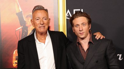 Bruce Springsteen and Jeremy Allen White