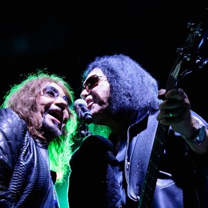 Gene Simmons and Ace Frehley