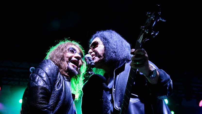 Gene Simmons and Ace Frehley