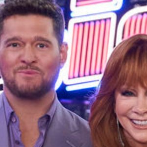 Michael Bublé and Reba McEntire