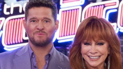 Michael Bublé and Reba McEntire