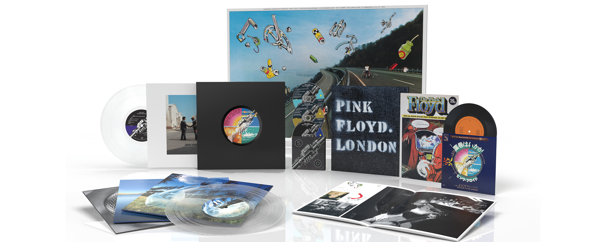Pink Floyd Celebrates the Release of the 50th Anniversary ‘Wish You Were Here’ Reissue with YouTube Streaming Event & Pop-Up Shops
