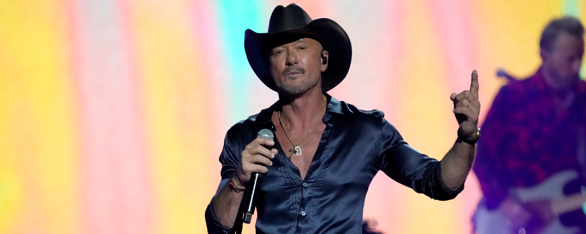 Tim McGraw Shrugs Off Jokes About His Fringe Pants in Las Vegas