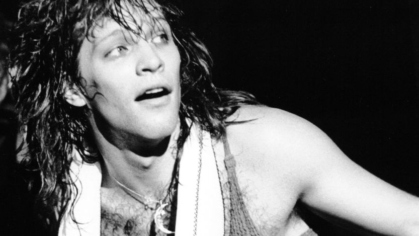 Jon Bon Jovi performing