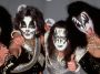 Members of KISS posing in makeup