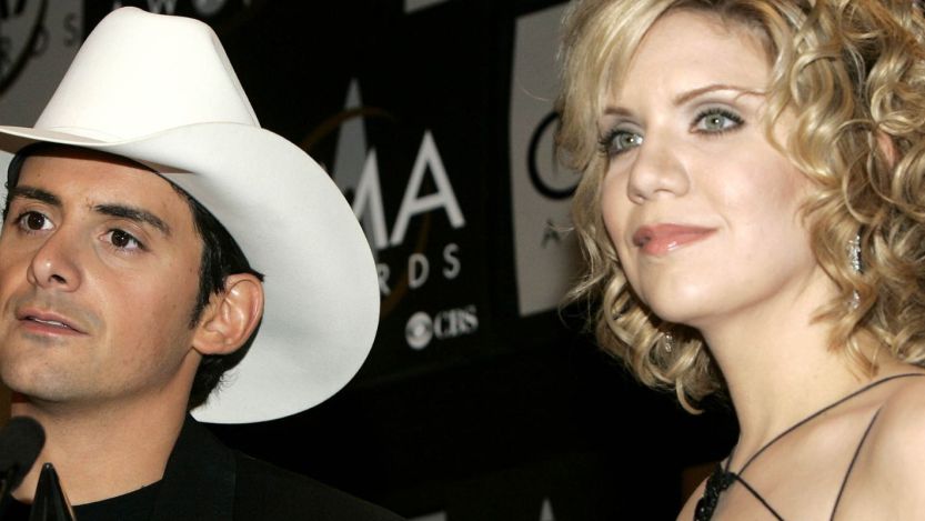"Whiskey Lullaby" singers Brad Paisley and Alison Krauss