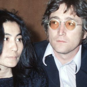 Yoko Ono and John Lennon, songwriters of "Happy Xmas (War Is Over)"