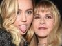 Miley Cyrus and Stevie Nicks pose together