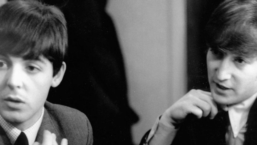 Paul McCartney and John Lennon