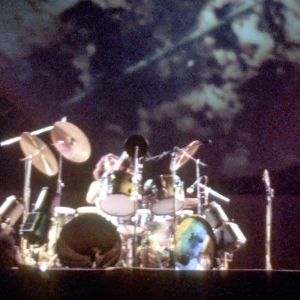 Pink Floyd performing