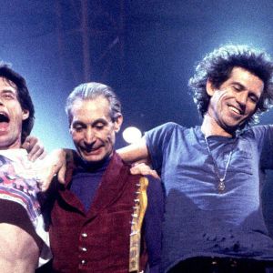 Rolling Stones during "Steel Wheels" tour