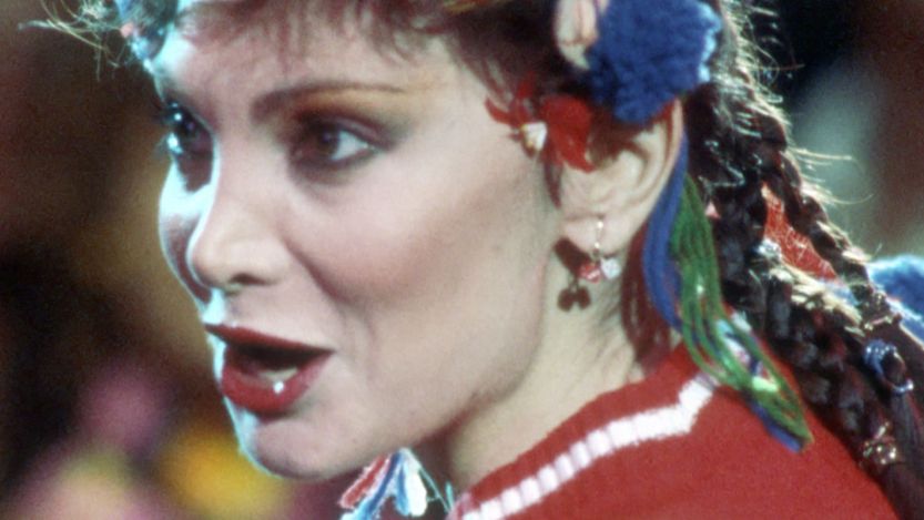 "Mickey" singer Toni Basil performing