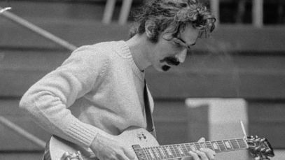 Frank Zappa performing