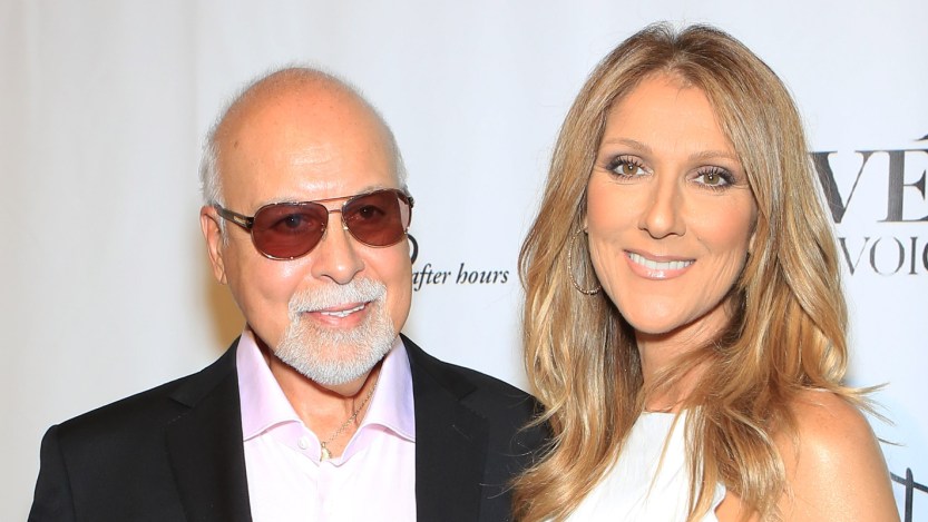 René Angélil and Céline Dion