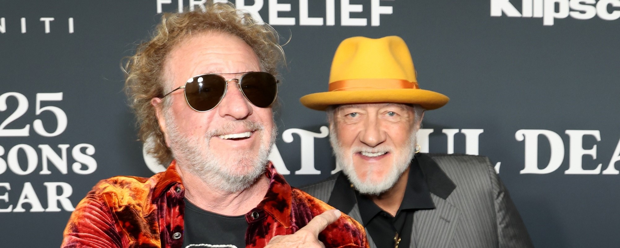 Watch Sammy Hagar Jam Out With Mick Fleetwood, Duff McKagan, and Adam Sandler at a New Year’s Eve Bash in Maui