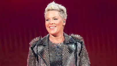 Pink Welcomes 2026 From Hospital Bed