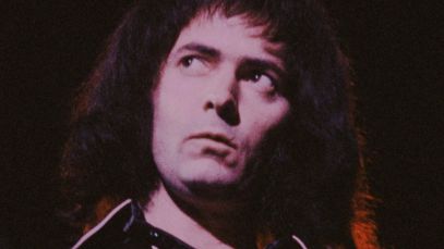 Ritchie Blackmore from Deep Purple performing