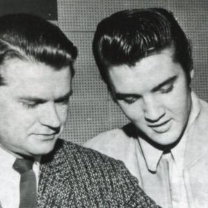 Sam Phillips and Elvis Presley