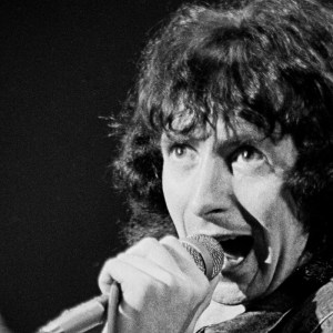Bon Scott performing with AC/DC