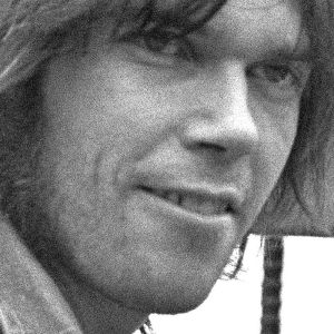 Neil Young performing