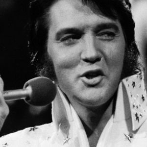 Elvis Presley performing in Hawaii