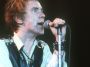 John Lydon of The Sex Pistols performing