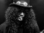 Slash playing guitar