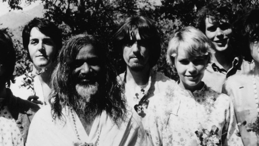 The Beatles and Donovan with Maharishi