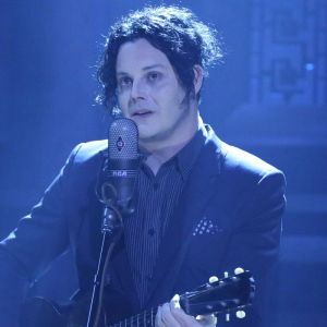 Jack White performing