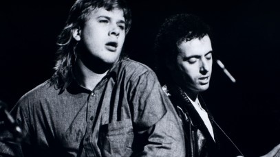 Jeff Healey Band, performing on stage, Paradiso, Amsterdam, Netherlands, 12th January 1988. (Photo by Niels van Iperen/Getty Images)