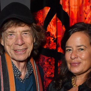 Mick Jagger and Jade Jagger