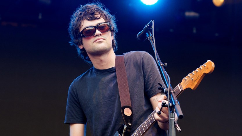 AUSTIN, TEXAS - OCTOBER 03: MJ Lenderman performs during 2025 Austin City Limits Music Festival at Zilker Park on October 03, 2025 in Austin, Texas. (Photo by Erika Goldring/WireImage)
